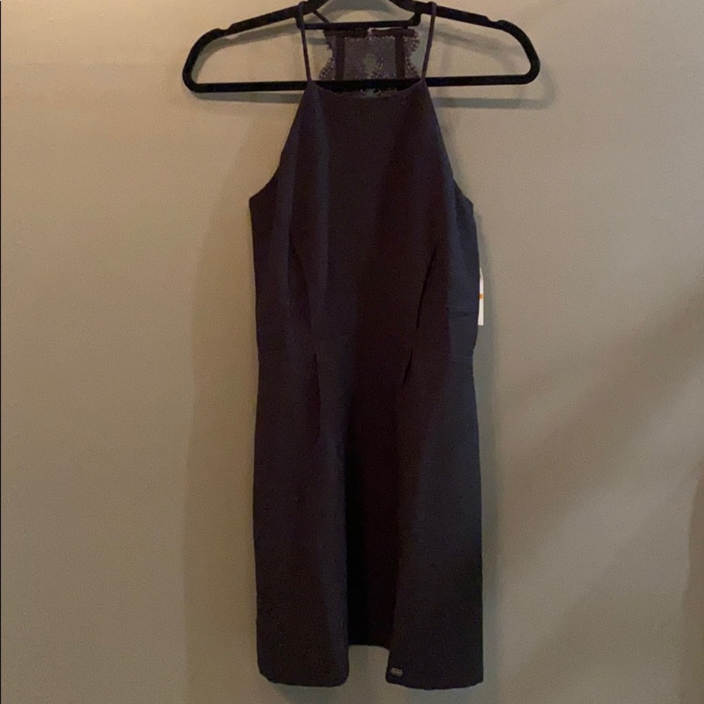 Superdry little black dress with lace back detail